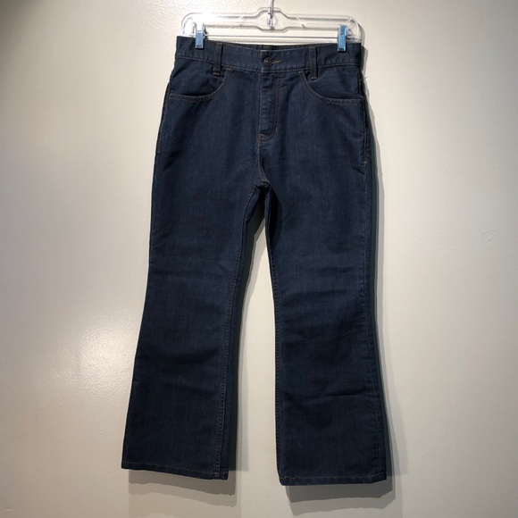 Free People Stormy Crop Flare Jeans Women size 26 - Picture 1 of 15